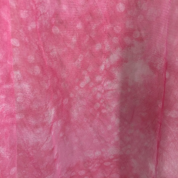 Sheer Swimsuit Coverup Pants; Sexy Sheer Pink Pants Tie Front See Thru SZ S - Picture 4 of 7